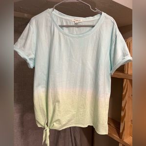 BeachLunchLounge tye dye Crop top large